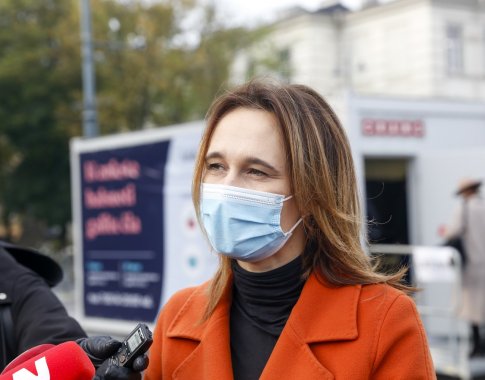 V. Čmilytė-Nielsen: esminių nesutarimų dėl pozicijų paskirstymo neturime V. Čmilytė-Nielsen: esminių nesutarimų dėl pozicijų paskirstymo neturime
