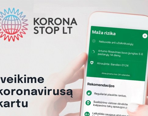 Stabdyti COVID-19 plitimą padės mobilioji programėlė