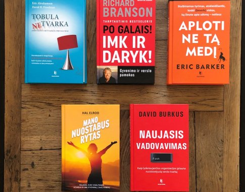 Idėjos kolegų dovanoms: penkios knygos įkvėpimui ir motyvacijai Idėjos kolegų dovanoms: penkios knygos įkvėpimui ir motyvacijai