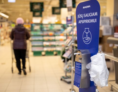 Parduotuvių prašymas – į parduotuves eiti kuo rečiau Parduotuvių prašymas – į parduotuves eiti kuo rečiau