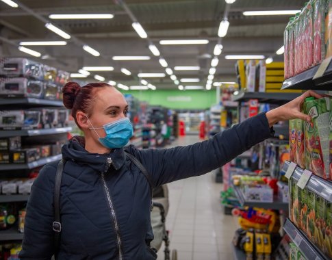 Lietuvoje nežymiai auga kai kurių maisto produktų kainos, tačiau augimas lėtesnis nei kaimyninėse šalyse