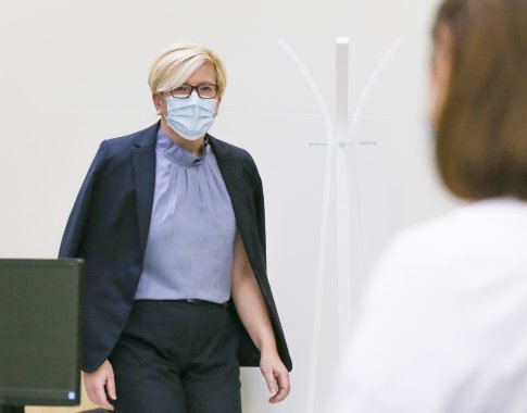 I. Šimonytė: kitą savaitę spręsime, kokiu režimu bus tęsiamas karantinas balandį I. Šimonytė: kitą savaitę spręsime, kokiu režimu bus tęsiamas karantinas balandį