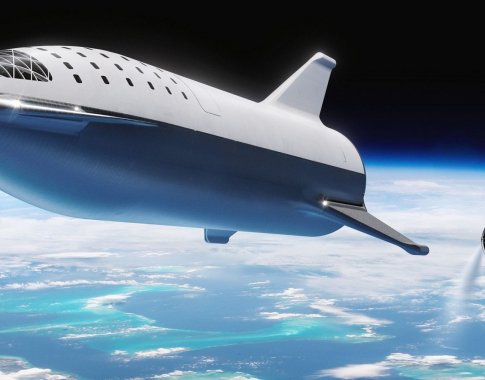 E. Muskui nesiseka: „SpaceX“ raketos „Starship“ prototipo bandymas baigėsi dar viena nesėkme