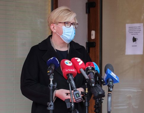 I. Šimonytė: apie masinę vakcinaciją galvosime, kai vyriausių asmenų skiepijimo tempai ims lėtėti I. Šimonytė: apie masinę vakcinaciją galvosime, kai vyriausių asmenų skiepijimo tempai ims lėtėti