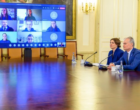 G. Nausėda: savanorystė yra aukščiausia pilietiškumo išraiška sprendžiant vienišumo problemą G. Nausėda: savanorystė yra aukščiausia pilietiškumo išraiška sprendžiant vienišumo problemą