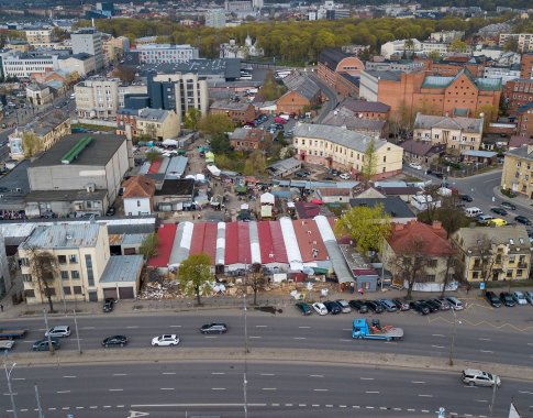 Turgus prie Kauno geležinkelio stoties iš esmės pasikeis Turgus prie Kauno geležinkelio stoties iš esmės pasikeis
