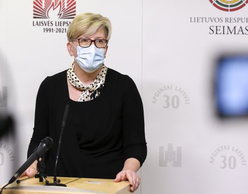 I. Šimonytė: tikriausiai siūlysime karantiną pratęsti iki birželio pabaigos I. Šimonytė: tikriausiai siūlysime karantiną pratęsti iki birželio pabaigos