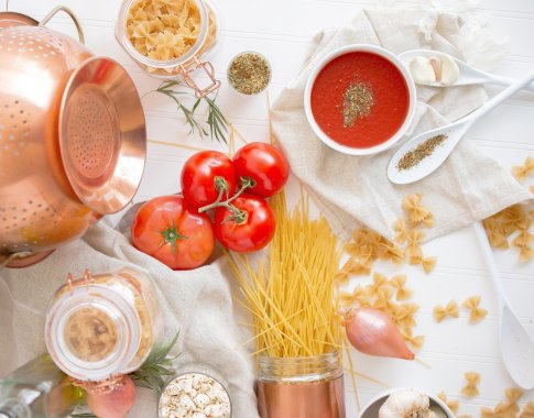 5 itališki produktai, kurie turi būti kiekvienoje virtuvėje