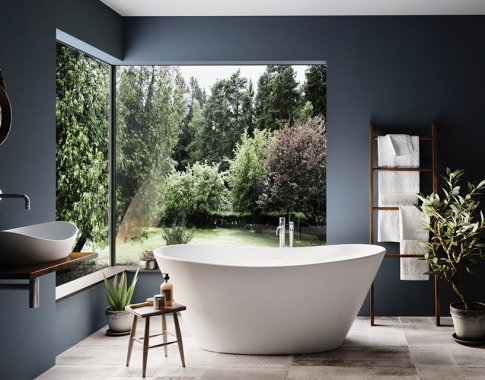 Kaip suprojektuoti stilingą ir gamtai draugišką vonios kambarį?