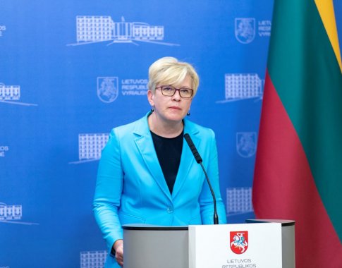 Premjerė atsakė į pastabas dėl migrantams suteikiamų sąlygų: jie turi žinoti, kuo rizikuoja Premjerė atsakė į pastabas dėl migrantams suteikiamų sąlygų: jie turi žinoti, kuo rizikuoja