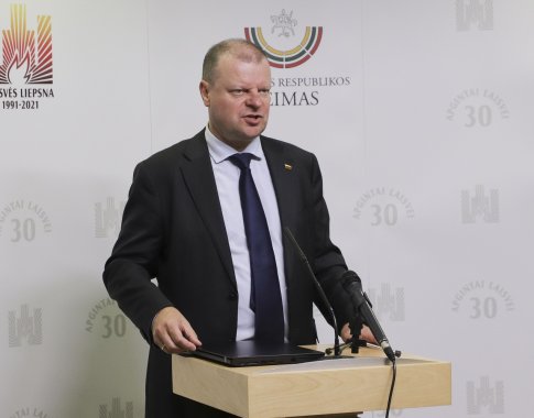 S. Skvernelis: su pandemija Vyriausybė ir valdančioji dauguma nesusitvarko S. Skvernelis: su pandemija Vyriausybė ir valdančioji dauguma nesusitvarko