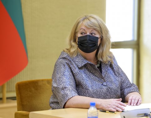 V. Blinkevičiūtė: kai kurie ministrai gyvena paraleliniame pasaulyje, nors rekordinių kainų žiema jau ant nosies