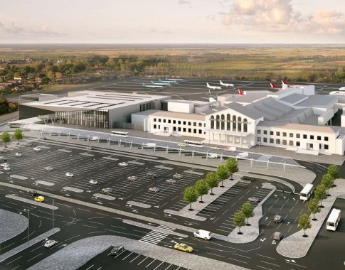 Paskelbtas naujo išvykimo terminalo statybos Vilniaus oro uoste viešasis pirkimas