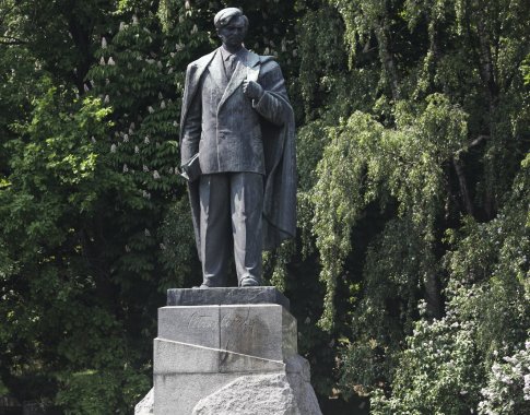 Vilniaus vicemeras: realu, kad P. Cvirkos paminklas bus nukeltas dar šiemet