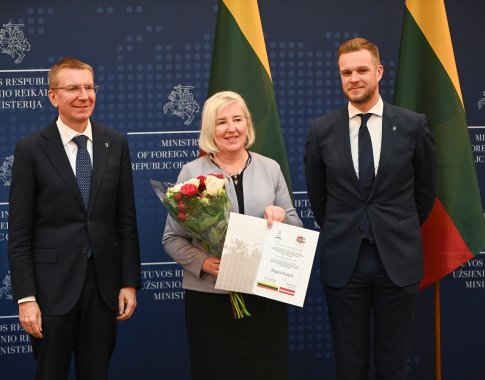 2021 metų Baltų apdovanojimas įteiktas mokslininkei R. Kvašytei 2021 metų Baltų apdovanojimas įteiktas mokslininkei R. Kvašytei