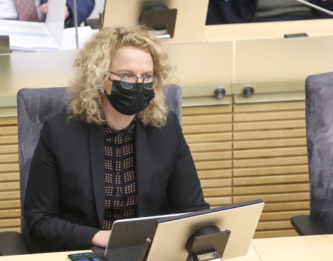 A. Armonaitė: dabartiniai karantino paskelbimo kriterijai neturėtų būti keičiami A. Armonaitė: dabartiniai karantino paskelbimo kriterijai neturėtų būti keičiami