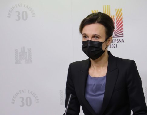 V. Čmilytė-Nielsen: Kinijos spaudimo akivaizdoje yra ypač svarbu netirštinti spalvų