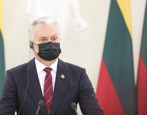 G. Nausėda: Lietuvos žmonės gali būti ramūs dėl šalies saugumo G. Nausėda: Lietuvos žmonės gali būti ramūs dėl šalies saugumo