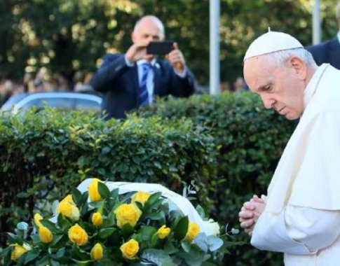 Popiežius nebegaus 35 metus gautų nemokamų tulpių iš Nyderlandų