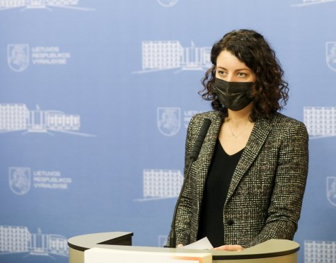 M. Navickienė: papildomų sprendimų infliacijos mažinimui reikia ieškoti tik atsiradus naujoms aplinkybėms