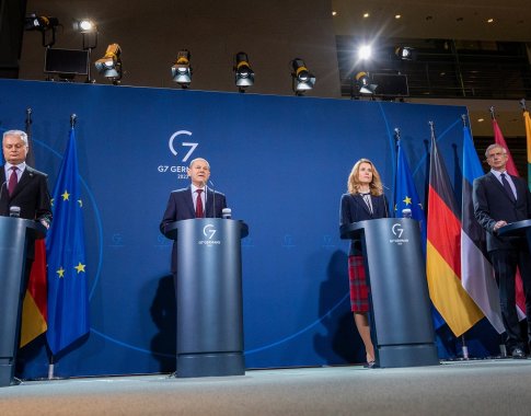 Berlynas žada paramą Baltijos šalims: „Esame jūsų pusėje“ Berlynas žada paramą Baltijos šalims: „Esame jūsų pusėje“
