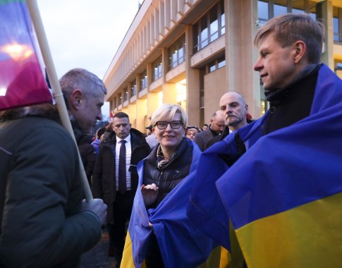 I. Šimonytė: džiaugiuosi, kad JAV šioje situacijoje atrodo kaip laisvojo pasaulio lyderis