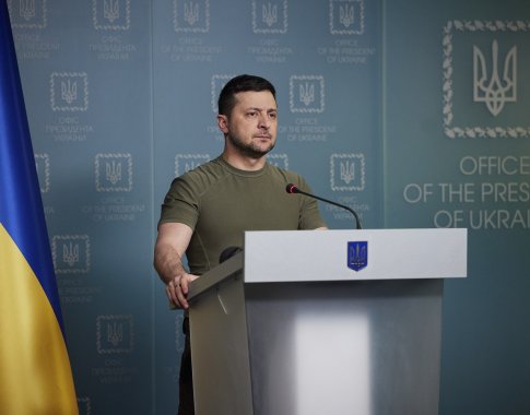 V. Zelenskis: liksiu Kijeve, nieko nebijau V. Zelenskis: liksiu Kijeve, nieko nebijau