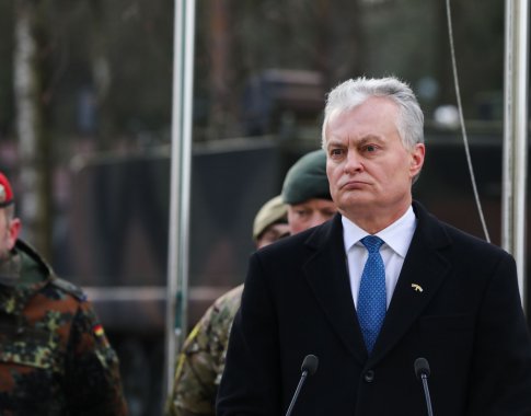 G. Nausėda: nėra jokio būdo atgrasyti, pajėgas reikia turėti čia G. Nausėda: nėra jokio būdo atgrasyti, pajėgas reikia turėti čia