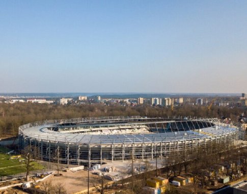 Naujai atgimęs S. Dariaus ir S. Girėno stadionas Kaune netruks sulaukti įkurtuvių