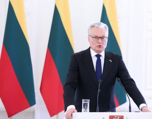 Prezidentas apie ES kandidatės statuso suteikimą Ukrainai: valstybės turi suvokti momento svarbą Prezidentas apie ES kandidatės statuso suteikimą Ukrainai: valstybės turi suvokti momento svarbą