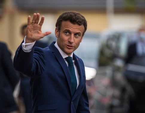 E. Macronas: Rusijos Ukrainoje sukeltas karas kelia grėsmę visam regionui