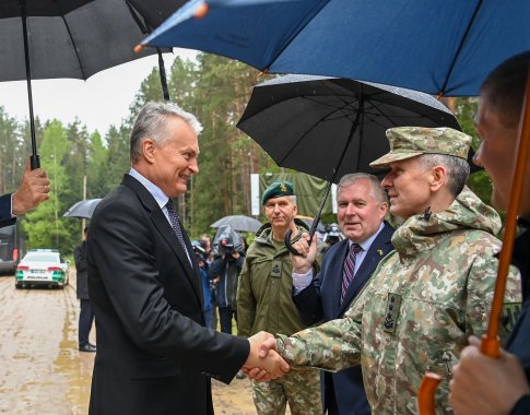 G. Nausėda pabrėžia oro gynybos Lietuvoje būtinybę: tikiuosi, NATO viršūnių susitikimas Madride bus žingsnis į priekį