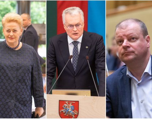 Reitingai: visuomenė labiausiai pasitiki G. Nausėda, S. Skverneliu ir D. Grybauskaite