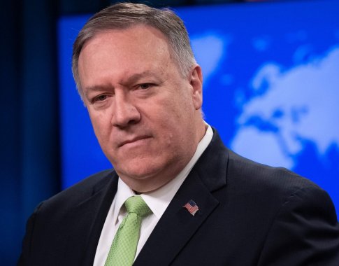 M. Pompeo: Rusijos karas prieš Ukrainą yra suplanuotas genocidas