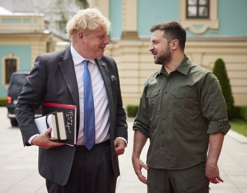 V. Zelenskis: atsistatydinus B. Johnsonui, JK politika Ukrainos atžvilgiu nepakis V. Zelenskis: atsistatydinus B. Johnsonui, JK politika Ukrainos atžvilgiu nepakis
