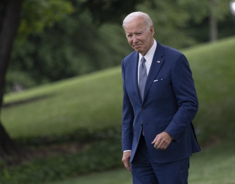 JAV viceprezidentė: J. Bidenas ketina siekti perrinkimo