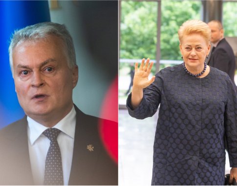 Visuomenė mato du favoritus lenktynėse dėl prezidento posto – G. Nausėdą ir D. Grybauskaitę