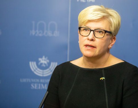 I. Šimonytė: LFF tiesioginio valdymo įstatymo projektą pateikimo stadijoje palaikysiu, o toliau judesių gali būti įvairių