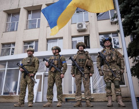 Kanados žvalgyba: Rusija nepajėgi atimti iš Ukrainos atkovotų teritorijų