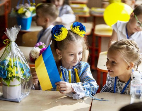 Iki šiol nepradėję mokytis ukrainiečių vaikai laukiami Lietuvos mokyklose