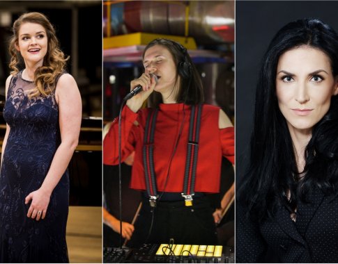 Trys stiprios moterys Šv. Kristoforo kamerinio orkestro FORTE sezone Trys stiprios moterys Šv. Kristoforo kamerinio orkestro FORTE sezone