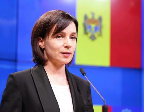 M. Sandu: Rusija nori nuversti proeuropietišką Moldovos vyriausybę