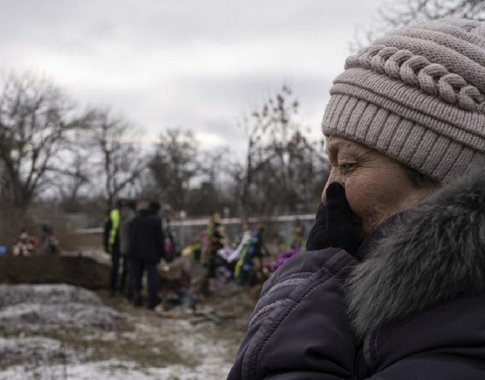 Ukraina: rusų okupantai Chersone kankino ir vaikus