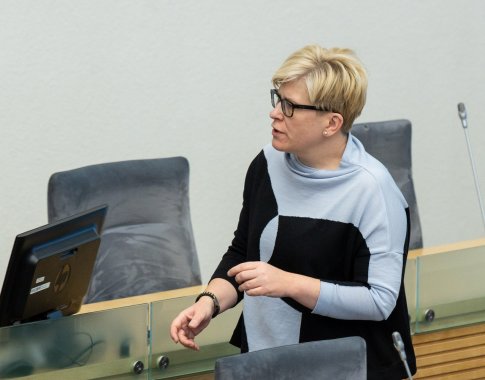 I. Šimonytė: derybos tarp VVT vadovybės ir profsąjungos yra komplikuojamos tokių veiksnių, kaip savivaldos rinkimai I. Šimonytė: derybos tarp VVT vadovybės ir profsąjungos yra komplikuojamos tokių veiksnių, kaip savivaldos rinkimai