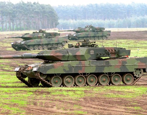 Dėl karo Ukrainoje Vokietijos ginklų eksportas 2022 metais viršys 8 mlrd. eurų