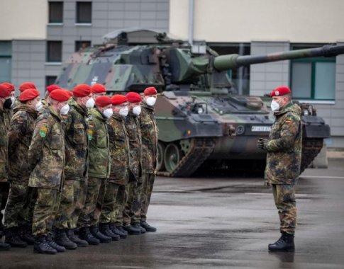 Vokietijos brigadai persikelti į Lietuvą trukdo infrastruktūros stygius