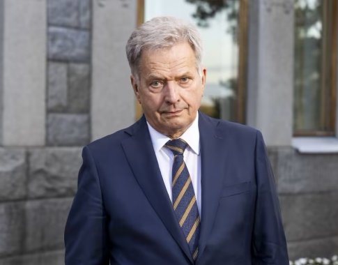 Suomijos prezidentas S. Niinistö: „Putinas ant kortos pastatė viską“