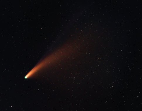 Pirmą kartą per 50 tūkst. metų prie Žemės priartėjo žalioji kometa