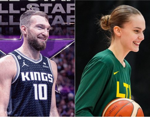 Domantas Sabonis ir Justė Jocytė išrinkti geriausiais 2022 m. krepšininkais