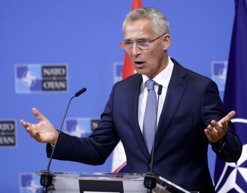 NATO vadovas J. Stoltenbergas: priešprieša su Rusija gali trukti ilgai